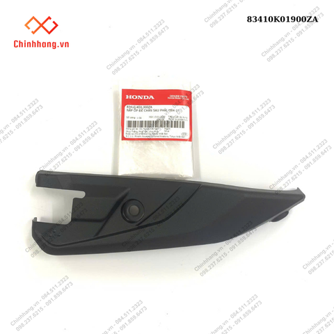 Nắp ốp để chân sau phải *NH-1*-BỘ NHỰA SH 150-2012 MÀU ĐEN