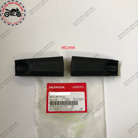 1 Cặp Cao su để chân sau Ws110-RSX110-RS110-Fu125-Vision