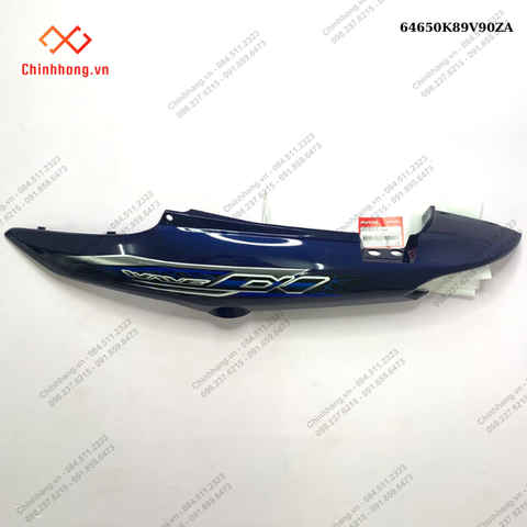 BỘ NHỰA Wave Alpha 110cc năm 2024-MÀU XANH-Bộ ốp sườn trái *PB421M*