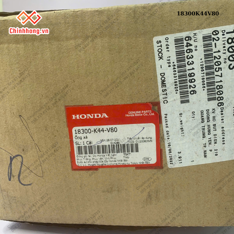 Ống xả VISION 110(2014-2019)