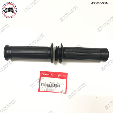 Cặp cao su tay nắm xe Dream 100cc (2007-2009)- loại có đầu tay lái