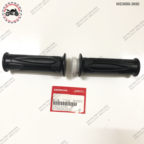 Cặp cao su tay nắm màu đen xe SH Mode 125 đời 2013-2014