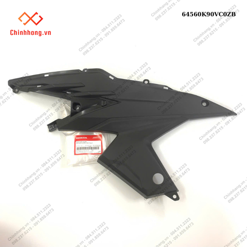 Ốp dưới sườn phải *NH1*-BỘ NHỰA WAVE 110 RSX 2023 ĐỎ ĐEN