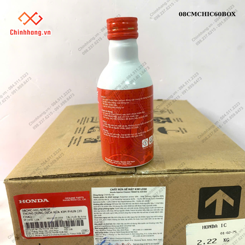 Chai dung dịch rửa kim phun