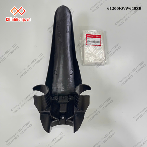 Chắn bùn B trước *NH1*-BỘ NHỰA WAVE BLADE SỐ TRẮNG ĐEN THƯỜNG