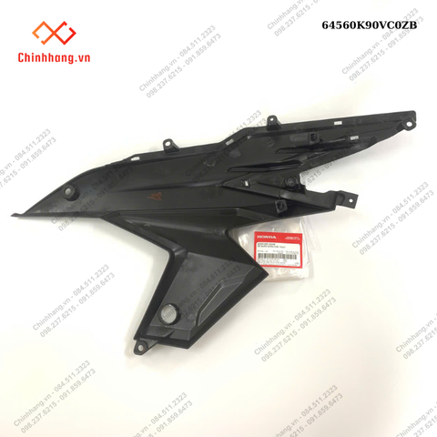 Ốp dưới sườn phải *NH1*-BỘ NHỰA WAVE 110 RSX 2023 ĐỎ ĐEN