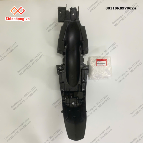 Chắn bùn sau *NH1*-BỘ WAVE ALPHA 110-2024 TRẮNG VÀNG CỔ ĐIỂN