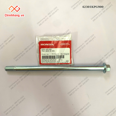 Trục bánh xe sau HONDA FUTURE 2 / NEO / X / WAVE RS 100