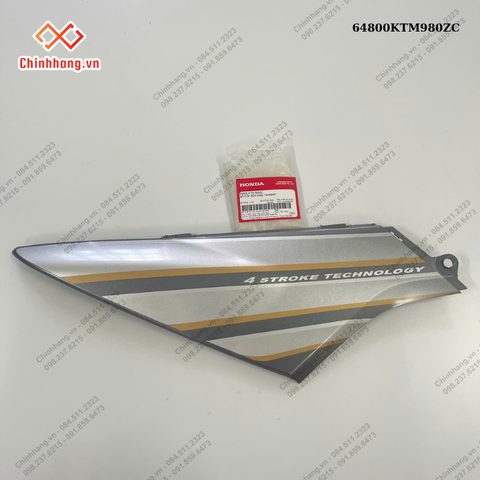Bộ cốp bên phải *NHA69P*-BỘ NHỰA FUTURE Neo GT-2006 đen chữ Future Neo vàng ánh