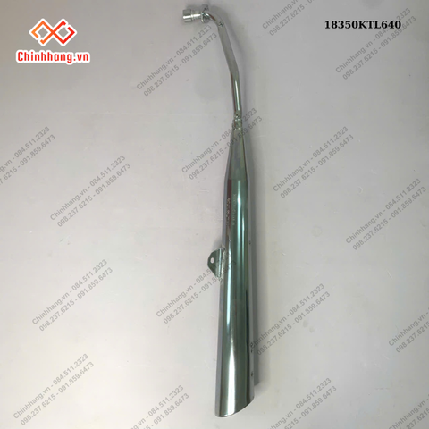 Ống xả HONDA WAVE RS100, S100, A100 "Không tai"