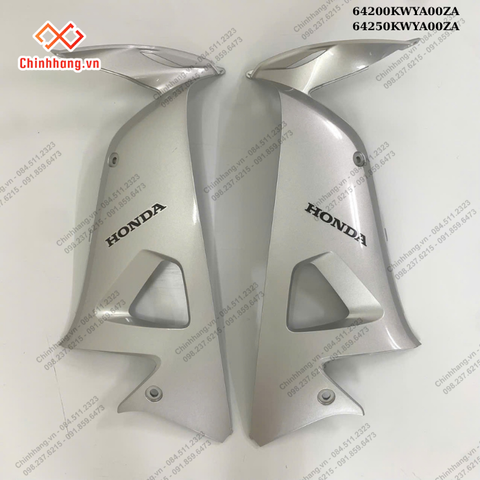 Bộ ốp yếm trái,phải *NH411M*-BỘ NHỰA WAVE 100 2013-2016 CAM