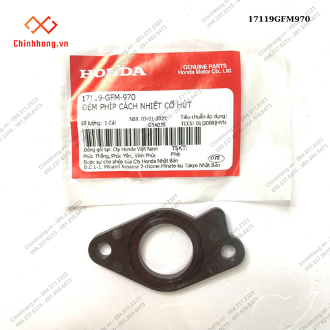 Đệm phíp cách nhiệt cổ hút Honda Lead 110