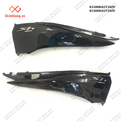 Bộ ốp sườn trái,phải*NHB25*-BỘ NHỰA SH 150-2012 MÀU ĐEN