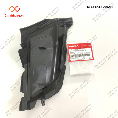 Ốp trước bên trong bên trái *NHB25M*-BỘ NHỰA ABL160 BẢN ĐẶC BIỆT-XANH XÁM ĐEN-2022