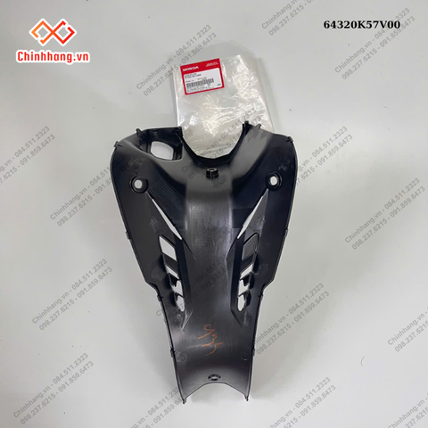 Ốp ống yếm chính-BỘ NHỰA WAVE BLADE SỐ TRẮNG ĐEN THƯỜNG