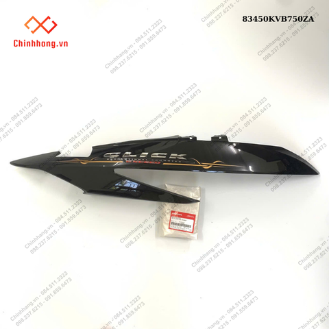 Bộ ốp sườn phải *NHA69P*-BỘ NHỰA Click màu đen-2010