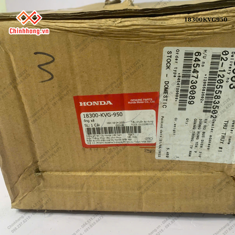 Ống xả AIR BLADE 110