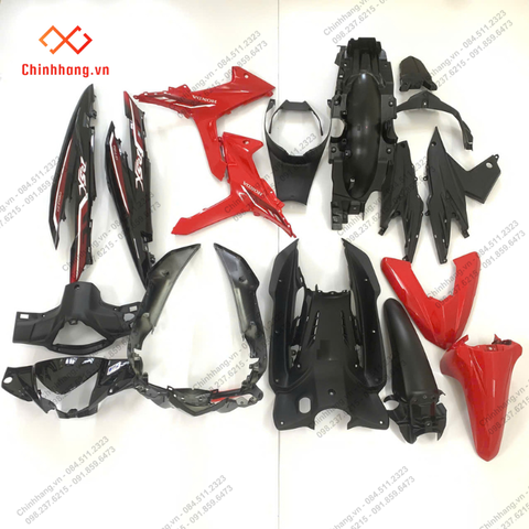 BỘ NHỰA WAVE 110 RSX 2023 ĐỎ ĐEN