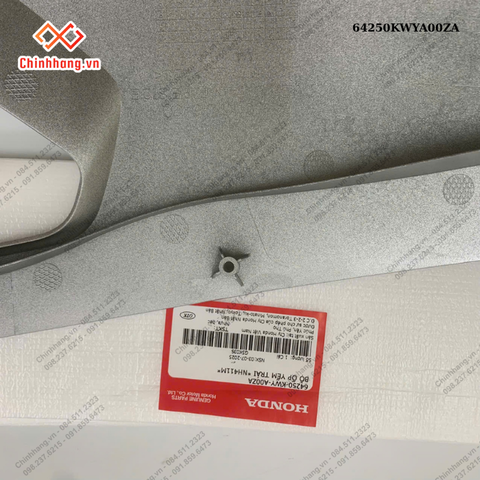 Bộ ốp yếm trái *NH411M*-BỘ NHỰA WAVE 100 2013-2016 CAM