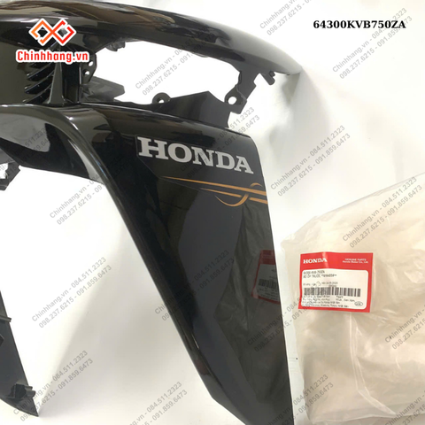 Bộ ốp trước *NHA69P*-BỘ NHỰA Click màu đen-2010