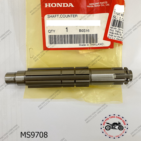 Trục số thứ cấp Wave S,RS, RSX 110 (2010-2013), Dream 110