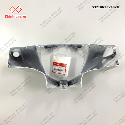 Bộ ốp trước tay lái *NHB55P*-Bộ nhựa Future 125-2019 màu trắng