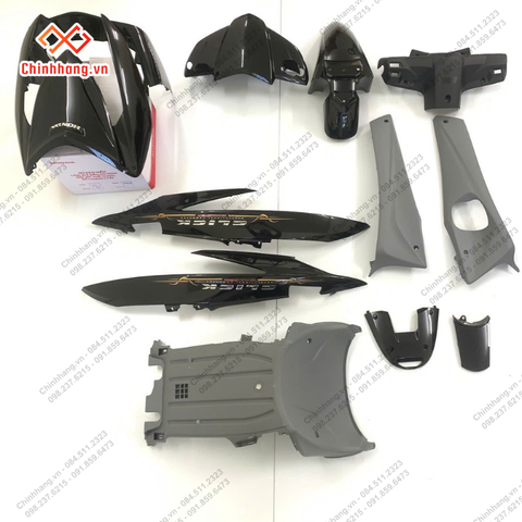 BỘ NHỰA MÀU BÓNG-BỘ NHỰA Click màu đen-2010