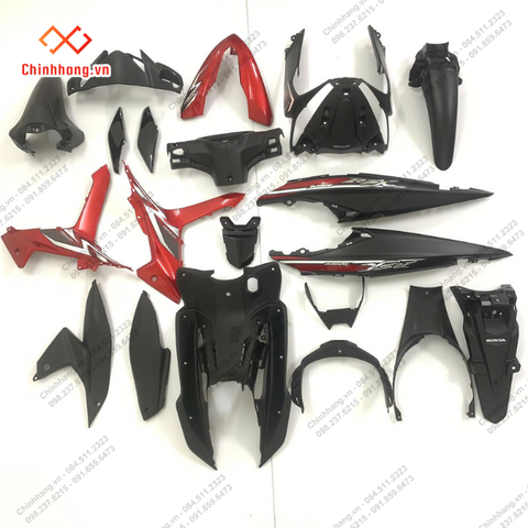 BỘ NHỰA K90 WAVE RSX 110 2018 màu Đỏ