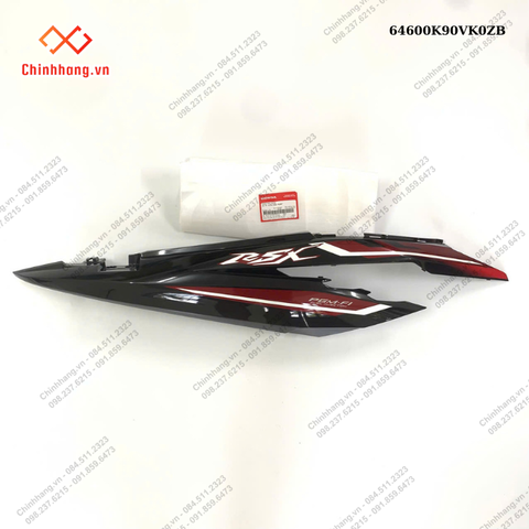 Bộ ốp sườn phải *R389*-BỘ NHỰA WAVE 110 RSX 2023 ĐỎ ĐEN