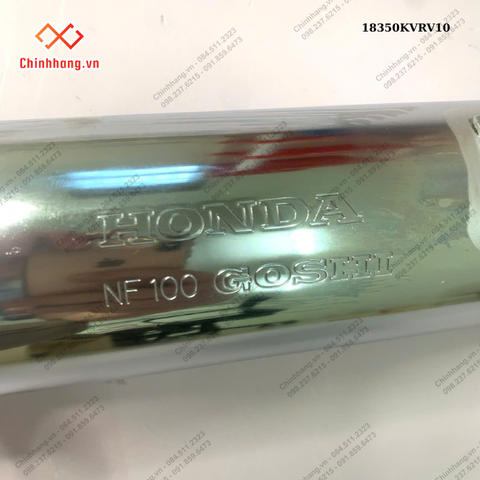 Ống xả HONDA WAVE ALPHA / RS / S 100(2006-2016) CÓ TAI