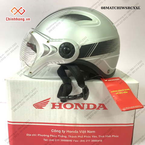 Thùng 8, Mũ matt kính bạc 20 XXL