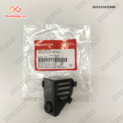 Nắp ốp trung tâm phải-BỘ NHỰA Lead 110-2010,màu đỏ tươi