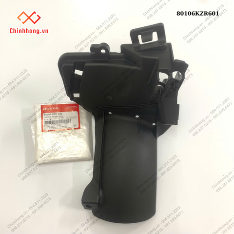 Chắn bùn sau bên trong-BỘ NHỰA PCX-2012- màu NÂU ĐEN