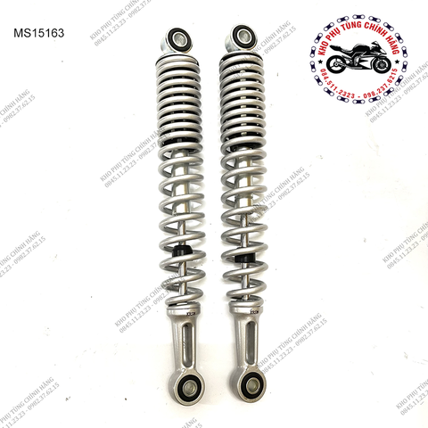 Cặp giảm xóc sau WAVE ALPHA nhỏ máy trắng