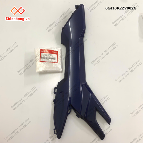 Ốp sườn sàn bên phải *PB421M*-BỘ NHỰA ABL160 BẢN ĐẶC BIỆT-XANH XÁM ĐEN-2022