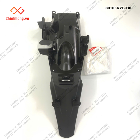 Đuôi chắn bùn sau-BỘ NHỰA Click màu đen-2010