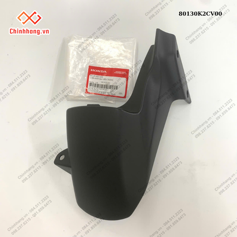 Chắn bùn sau bên trong-BỘ NHỰA Vision 2023 phiên bản thể thao,Màu Xám Xi Măng Đen