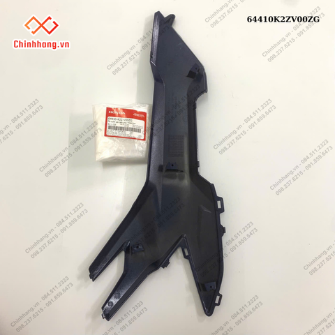 Ốp sườn sàn bên phải *PB421M*-BỘ NHỰA ABL160 BẢN ĐẶC BIỆT-XANH XÁM ĐEN-2022