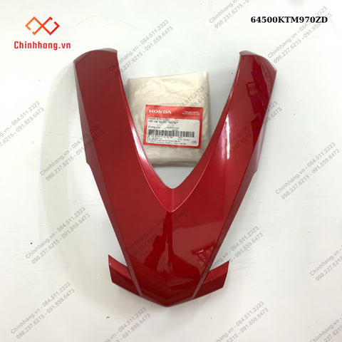 Mặt nạ trước *R313C*-BỘ NHỰA FUTURE Neo 125-2005- màu đỏ đậm