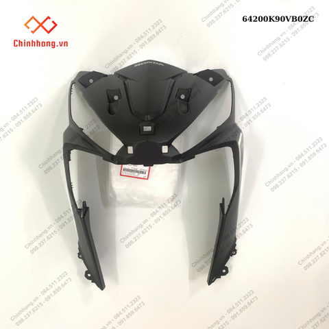 Bộ ốp trước *R340C*-BỘ NHỰA K90 WAVE RSX 110 2018 màu Đỏ