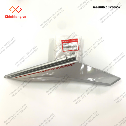 Ốp sườn sau phải *NH411*-BỘ NHỰA WINNER THƯỜNG V1 MÀU TRẮNG