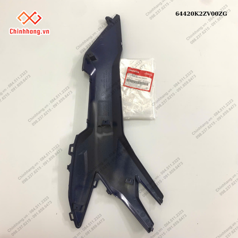 Ốp sườn sàn bên trái *PB421M*-BỘ NHỰA ABL160 BẢN ĐẶC BIỆT-XANH XÁM ĐEN-2022