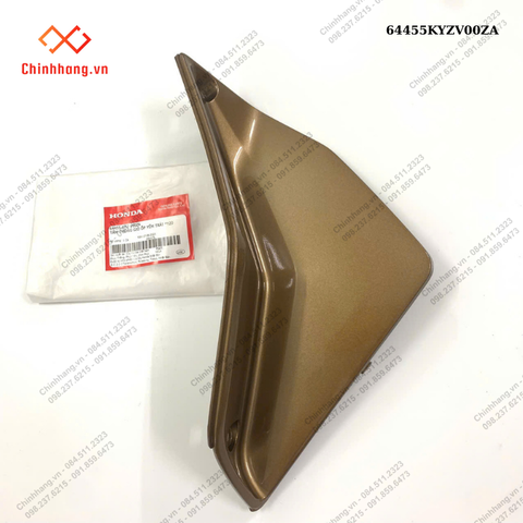 Tấm thông gió ốp yếm trái *Y20-BỘ NHỰA Future 125-2011-màu đen