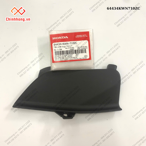 Tấm chắn bugi *NH-1*-BỘ NHỰA PCX-2012- màu NÂU ĐEN