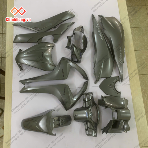 BỘ NHỰA BÓNG VISION 2014-THANH LỊCH-MÀU XÁM