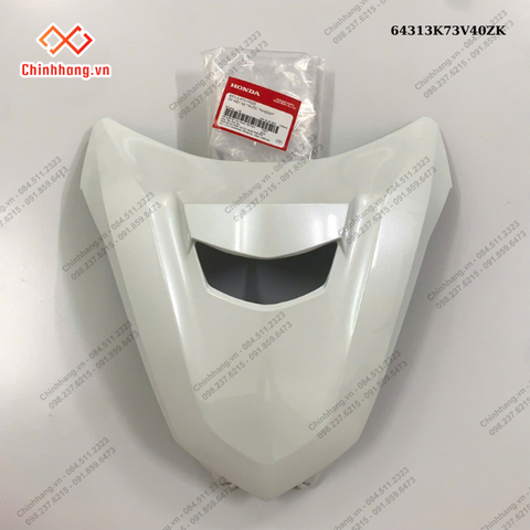 Ốp mặt nạ trước *NHB55P*-Bộ nhựa Future 125-2019 màu trắng