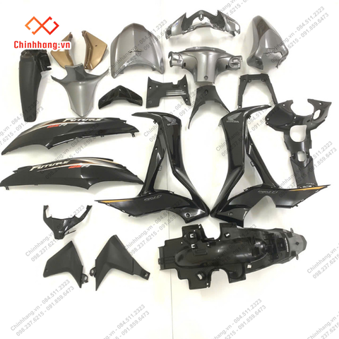 BỘ NHỰA Future 125-2011- màu đen