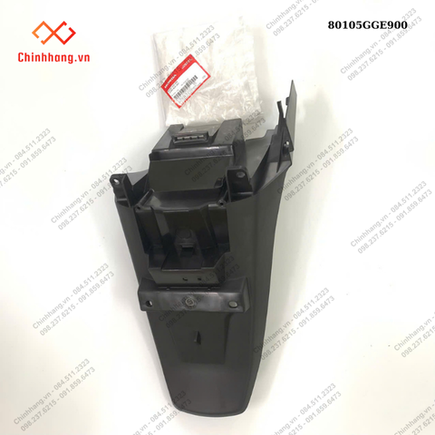 Chắn bùn sau-BỘ NHỰA Lead 110-2010,màu đỏ tươi