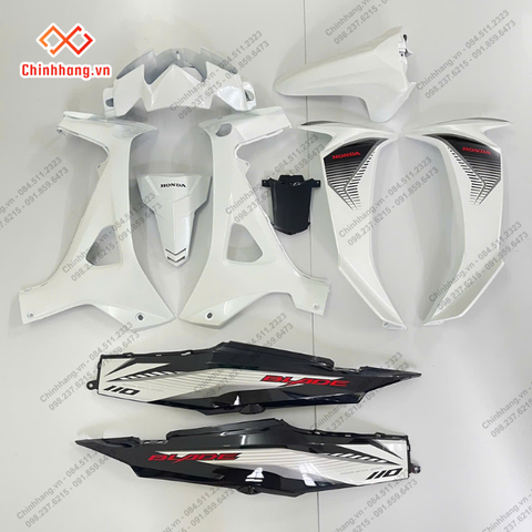 BỘ NHỰA BÓNG-BỘ NHỰA WAVE BLADE SỐ TRẮNG ĐEN THƯỜNG