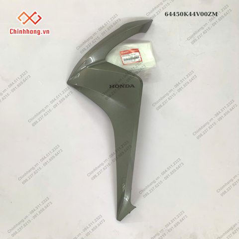 BỘ NHỰA(BÓNG) VISION 2014-THANH LỊCH-MÀU XÁM-Bộ ốp sườn trước trái *YR320*